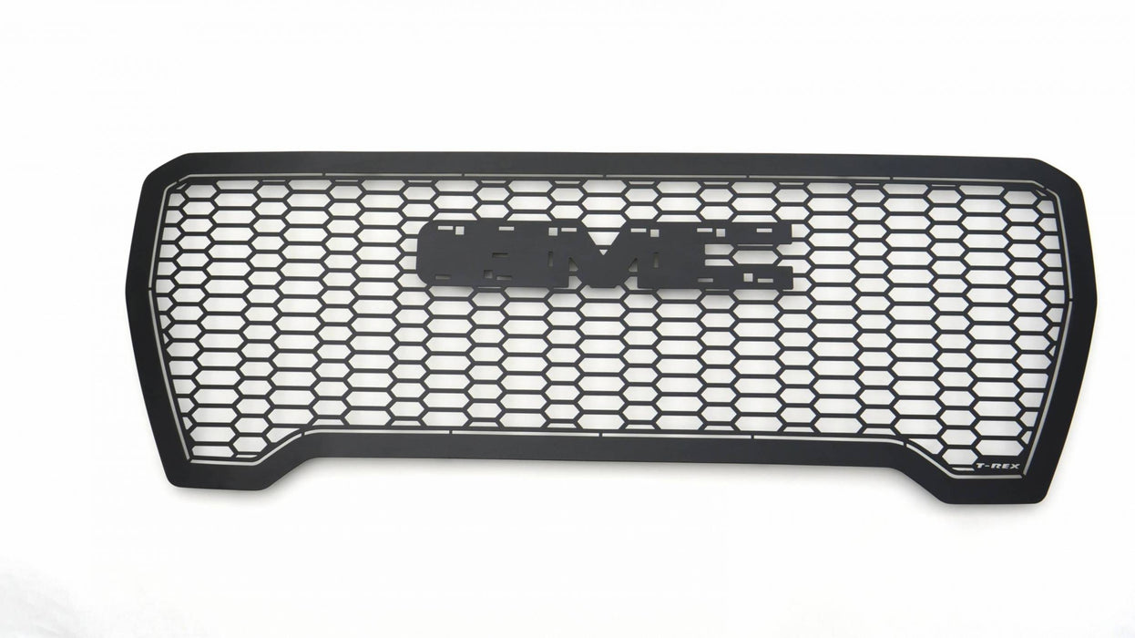 T-Rex Grilles 7712281 Laser X Series Grille; Black; Mild Steel; 1 pc.; Insert; No Studs; - Truck Part Superstore