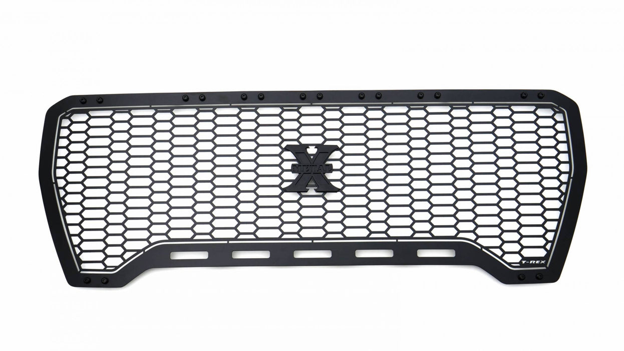 T-Rex Grilles 7712271-BR Stealth Laser X Series Grille; Black; Mild Steel; 1 pc.; Insert; - Truck Part Superstore