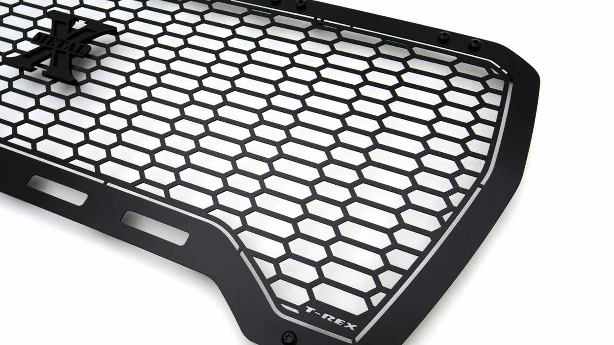 T-Rex Grilles 7712271-BR Stealth Laser X Series Grille; Black; Mild Steel; 1 pc.; Insert; - Truck Part Superstore