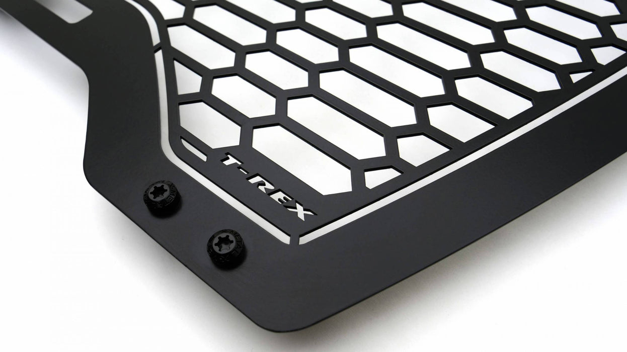 T-Rex Grilles 7712271-BR Stealth Laser X Series Grille; Black; Mild Steel; 1 pc.; Insert; - Truck Part Superstore