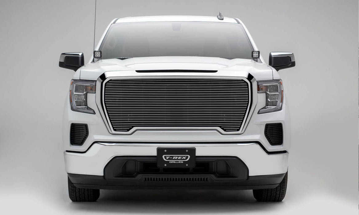 T-Rex Grilles 20213 Billet Series Grille; Polished Aluminum; 1 pc.; Insert; - Truck Part Superstore