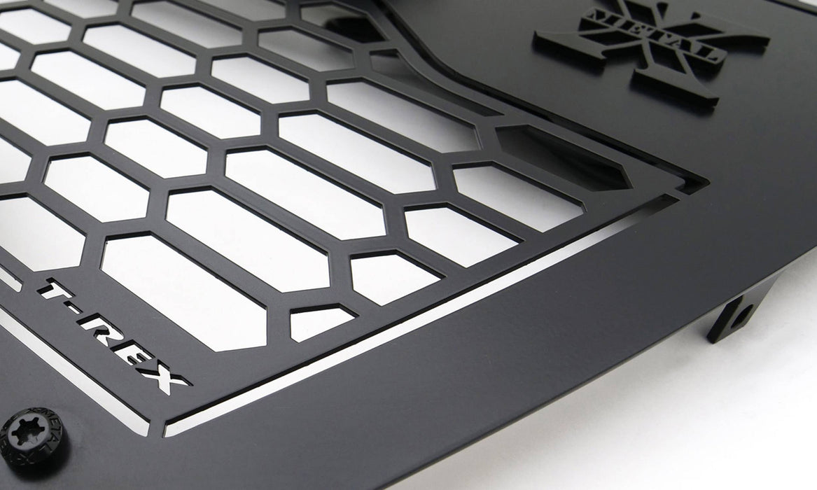 T-Rex Grilles 7312281-BR Stealth Laser Torch Series Grille; Black; Mild Steel; 1 pc.; Insert; - Truck Part Superstore