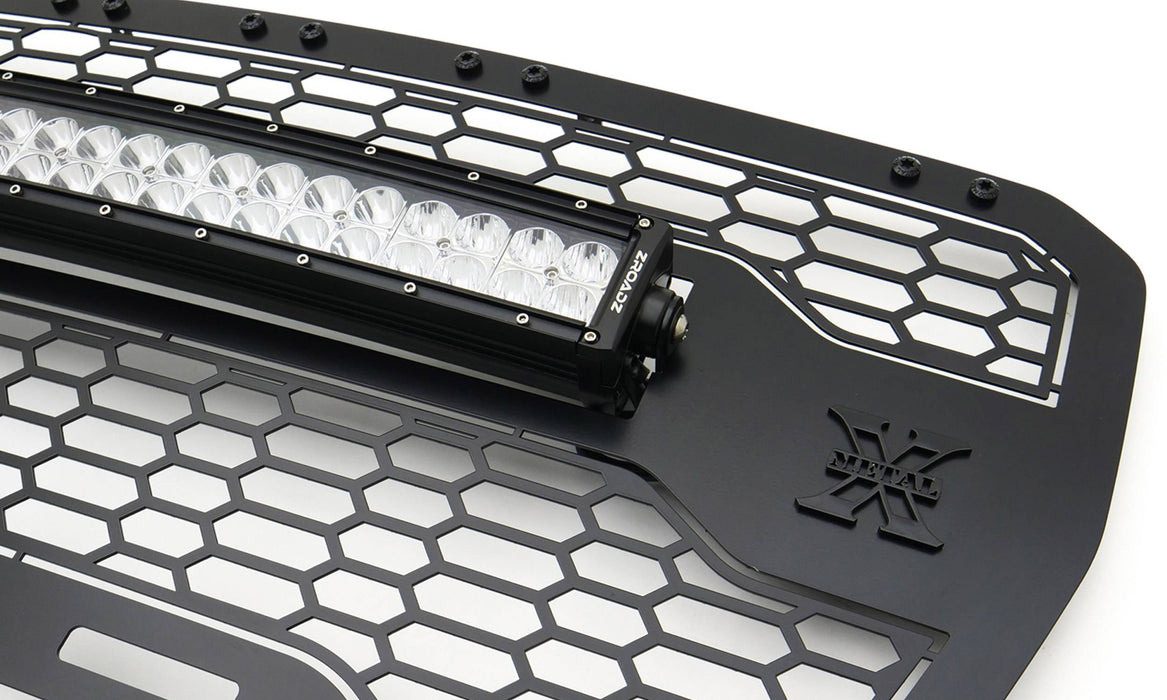 T-Rex Grilles 7312281-BR Stealth Laser Torch Series Grille; Black; Mild Steel; 1 pc.; Insert; - Truck Part Superstore