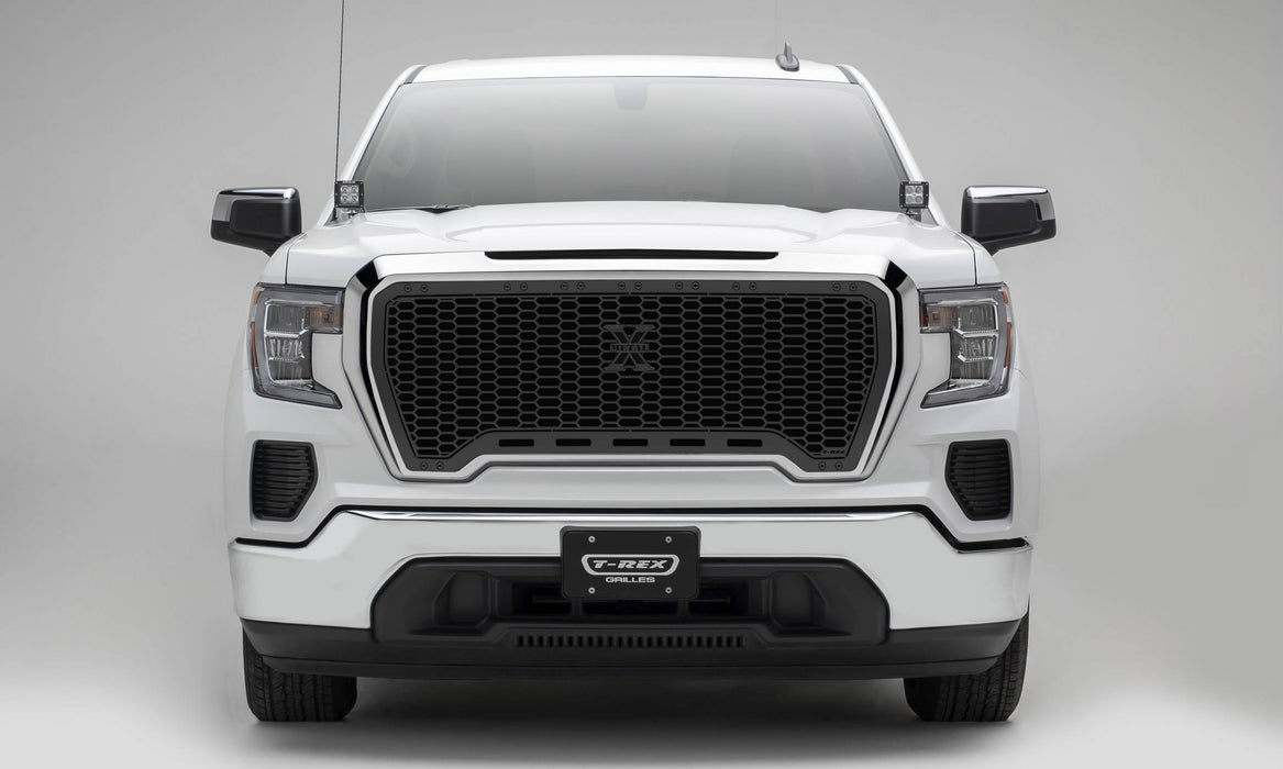 T-Rex Grilles 7712271-BR Stealth Laser X Series Grille; Black; Mild Steel; 1 pc.; Insert; - Truck Part Superstore