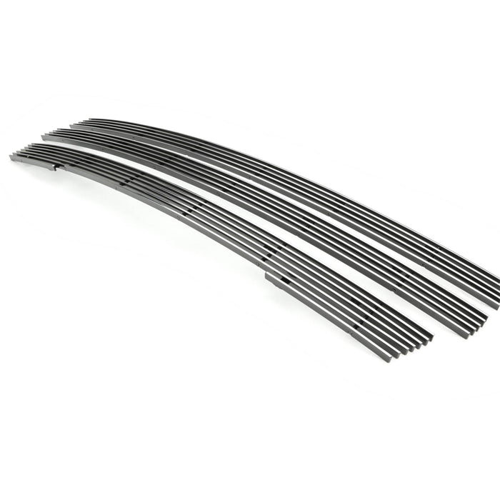 T-Rex Grilles 21173 Billet Series Grille; Horizontal; Aluminum; Polished; 3 Pc; Overlay; - Truck Part Superstore