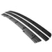 T-Rex Grilles 21173B Billet Series Grille; Horizontal; Aluminum; Black; 3 Pc; Overlay; - Truck Part Superstore