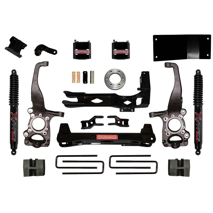 Skyjacker F1545BKB Suspension Lift Kit w/Shock 4.5 Inch Lift w/Black MAX Shocks 15-19 Ford F-150 Skyjacker - Truck Part Superstore