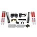 Skyjacker F17401K-N Lift Kit 4 Inch Lift 17-19 Ford F-250 Super Duty Includes Front Coil Springs Bump Stop Spacers Relocation Brackets Rear Lift Blocks U-Bolts Nitro 8000 Shocks Skyjacker - Truck Part Superstore