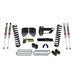 Skyjacker F17401K3-M Lift Kit 4 Inch Lift 17-19 Ford F-350 Super Duty Includes Front Coil Springs Bump Stop Spacers Relocation Bracket Lift Blocks U-Bolts Brake Line Extension Bracket M9500 Monotube Shock Skyjacker - Truck Part Superstore