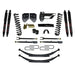 Skyjacker F174024KS-B Suspension Lift Kit w/Shock 4 Inch Lift Incl. Front Coil Springs Rear Leaf Springs Adjustable 4-Links Black MAX 8500 Shocks 17-19 Ford F-250/ F-350 Super Duty Gas Skyjacker - Truck Part Superstore