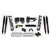 Skyjacker F17451K-B Suspension Lift Kit w/Shock 4 Inch Lift 17-19 Ford F-250 Super Duty Incl. Front Coil Springs Bump Stop Spacers Relocation Brackets Rear Lift Blocks U-Bolts Black Max 8500 Shocks Skyjacker - Truck Part Superstore