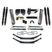 Skyjacker F174524KS-B Suspension Lift Kit w/Shock 4 Inch Lift Incl. Front Coil Springs Rear Leaf Springs Adjustable 4-Links Black MAX 8500 Shocks 17-19 Ford F-250/ F-350 Super Duty Diesel Skyjacker - Truck Part Superstore