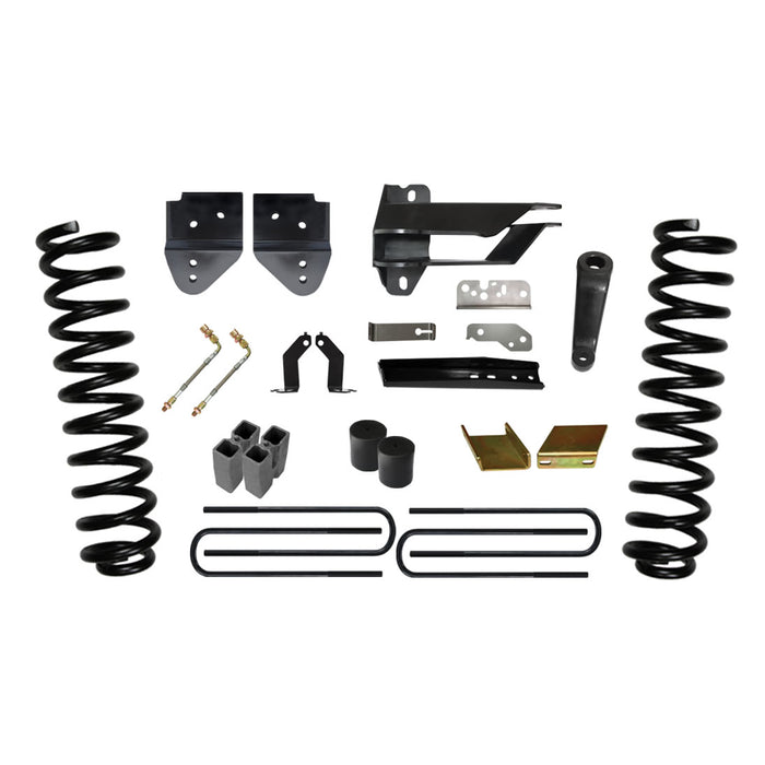 Skyjacker F17601K Lift Kit 6 Inch Lift 17-19 Ford F-250 Super Duty Includes Front Coil Springs Track Bar/Radius Arm/Steering Stab. Relocation Brackets Frt./Rear Brake Line Extensions Rear Block/U-Bolts Skyjacker - Truck Part Superstore