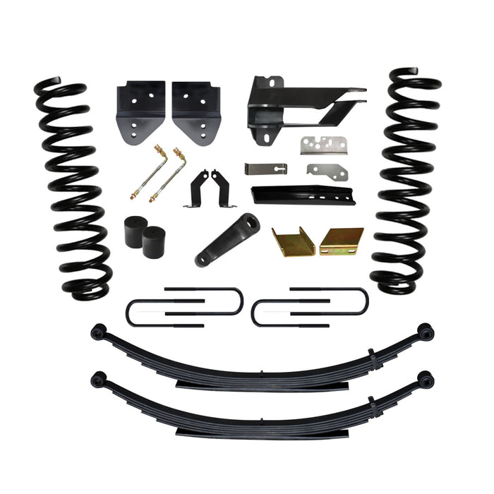 Skyjacker F17601KS Lift Kit 6 Inch Lift Includes Front Coil Springs Rear Leaf Springs 17-19 Ford F-250/ F-350 Super Duty Gas Skyjacker - Truck Part Superstore