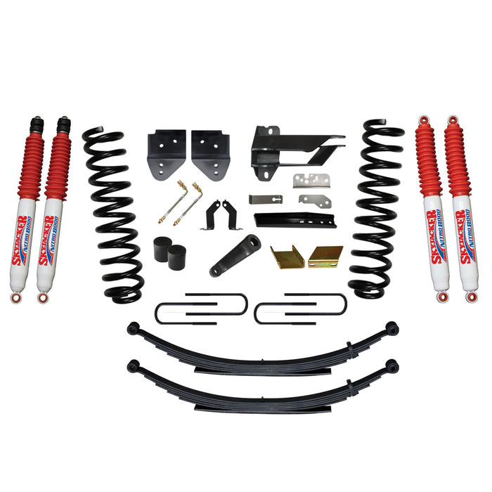 Skyjacker F17601KS-N Suspension Lift Kit w/Shock 6 Inch Lift Incl. Front Coil Springs Rear Leaf Springs Nitro 8000 17-19 Ford F-250/ F-350 Super Duty Gas Skyjacker - Truck Part Superstore