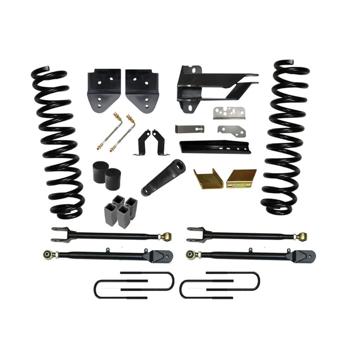 Skyjacker F176024K3 Lift Kit 6 Inch Lift Class II 4-Link System 17-19 Ford F-350 Super Duty Includes Front Coil Springs Track Bar/Radius Arm/Steering Stabilizer Relocation Brackets Rear Lift Blocks/U-Bolts Skyjacker - Truck Part Superstore