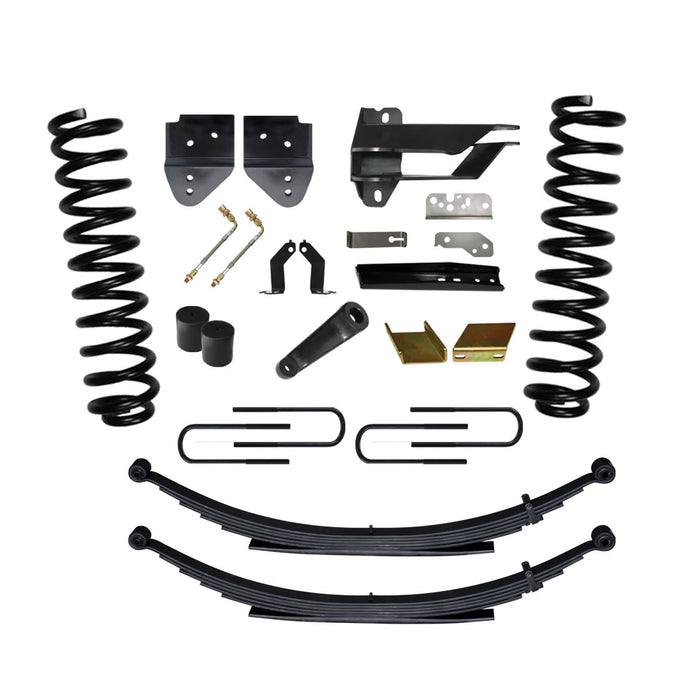 Skyjacker F17651KS Lift Kit 6 Inch Lift Includes Front Coil Springs Rear Leaf Springs 17-19 Ford F-250/ F-350 Super Duty Diesel Skyjacker - Truck Part Superstore
