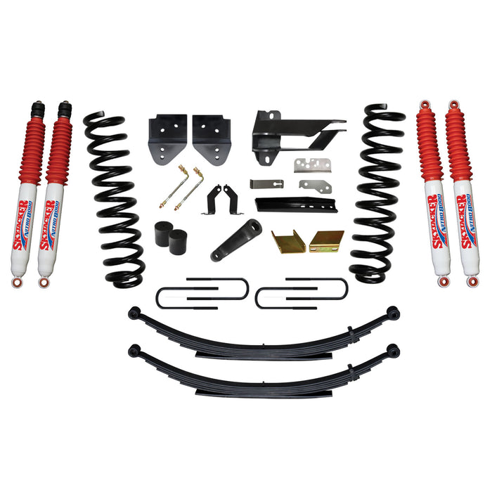 Skyjacker F17651KS-N Suspension Lift Kit w/Shock 6 Inch Lift Incl. Front Coil Springs Rear Leaf Springs Nitro 8000 17-19 Ford F-250/ F-350 Super Duty Diesel Skyjacker - Truck Part Superstore