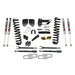 Skyjacker F176524K-M Suspension Lift Kit w/Shock 6 Inch Lift w/Adjustable 4-Links 17-19 Ford F-250 Super Duty Incl. Front Coil Springs U-Bolts Bump Stop Spacers Radius Arms Lowering Brackets M9500 Monotube Shocks Skyjacker - Truck Part Superstore