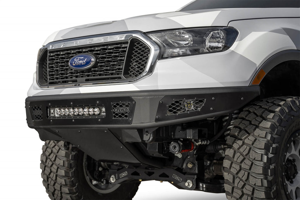 Addictive Desert Designs F222472090103 Venom Front Bumper; Hammer Black; Panel Color Satin Black; - Truck Part Superstore