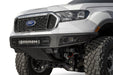 Addictive Desert Designs F222472090103 Venom Front Bumper; Hammer Black; Panel Color Satin Black; - Truck Part Superstore