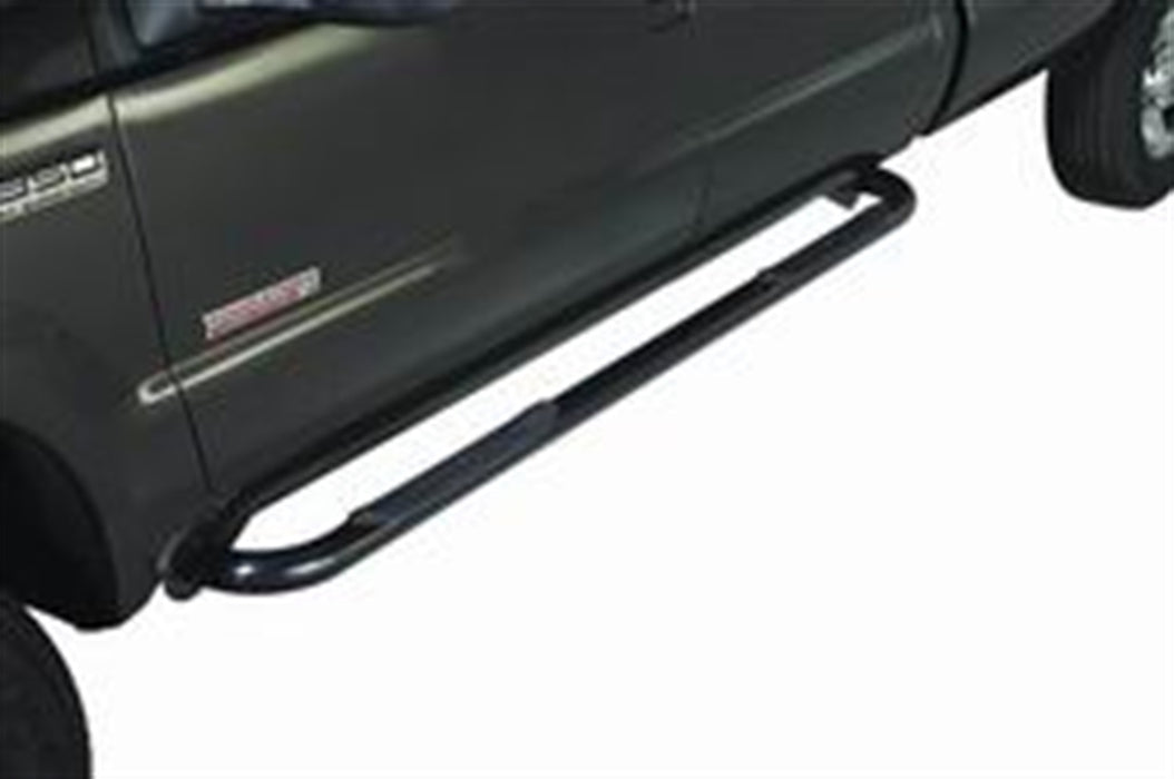 Smittybilt FN1680-S4B Sure Steps 3 Inch Side Bar 99-15 Ford Super Duty F250, F350 Super Cab Gloss Black Smittybilt - Truck Part Superstore