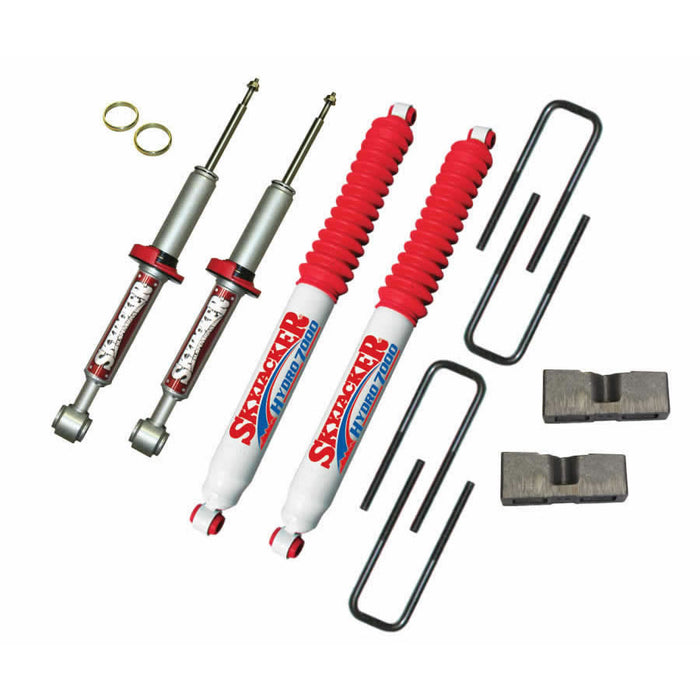Skyjacker F430STBH Suspension Lift Kit w/Shock 3 Inch Lift 04-08 Ford F-150 Incl. Front Struts Rear Blocks U Bolts Skyjacker - Truck Part Superstore