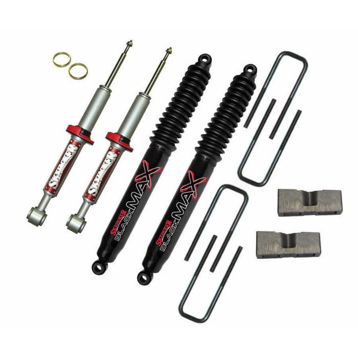 Skyjacker F432STBB Suspension Lift Kit 04-08 Ford F-150 w/Shock 3 Inch Lift w/Black MAX Shocks Incl. Front Struts Blocks U Bolts Skyjacker - Truck Part Superstore