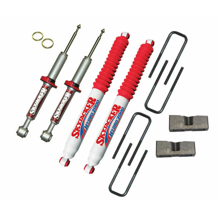 Skyjacker F432STBH-R Suspension Lift Kit w/Shock 3 Inch Lift Incl. 2 Hydro Shocks Red Boot 04-08 Ford F-150 04 Ford F-150 Heritage Skyjacker - Truck Part Superstore