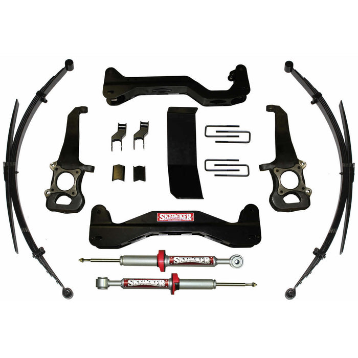 Skyjacker F4601KS-NSP Lift Kit 6 Inch Lift 04-08 Ford F-150 Includes Replacement Performance Front Struts Rear Springs Steering Knuckles No Skid Plate Skyjacker - Truck Part Superstore