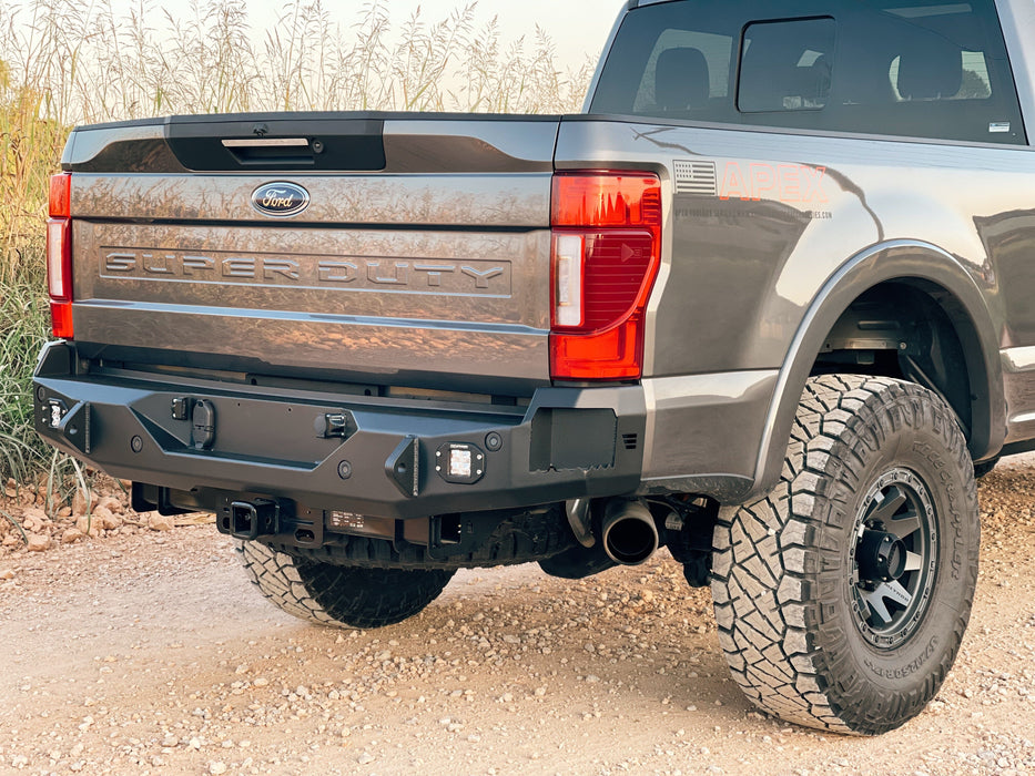 Ford - F250/F350 (2017-2022) Brute Series Rear Bumper Bumper Chandler Truck Accessories 