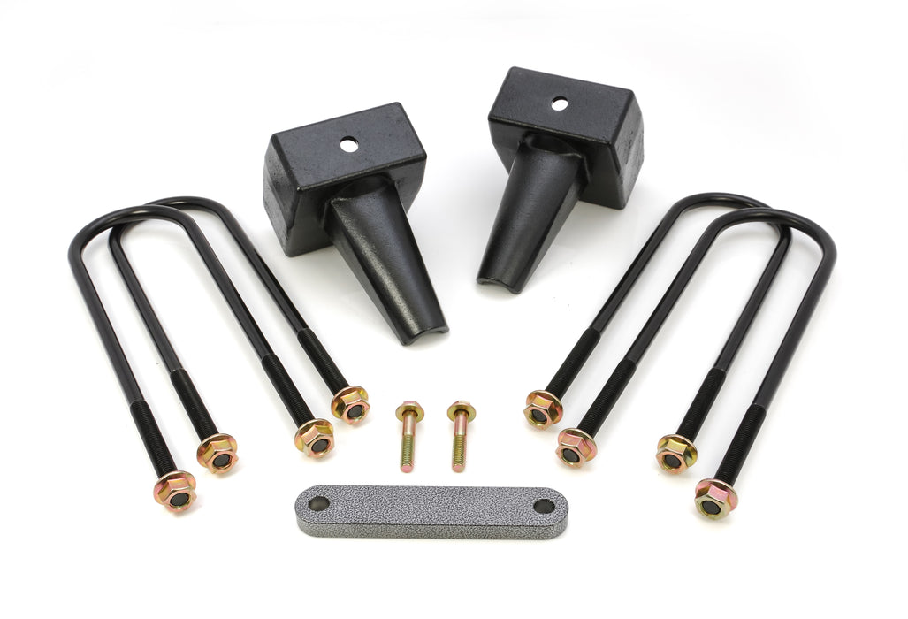 TrailFX F50RB2 5 In Lift Alum W/2 Flat Blocks/4 U-Bolts/Bump Stop Landings/Carrier Bear Spacer - Truck Part Superstore