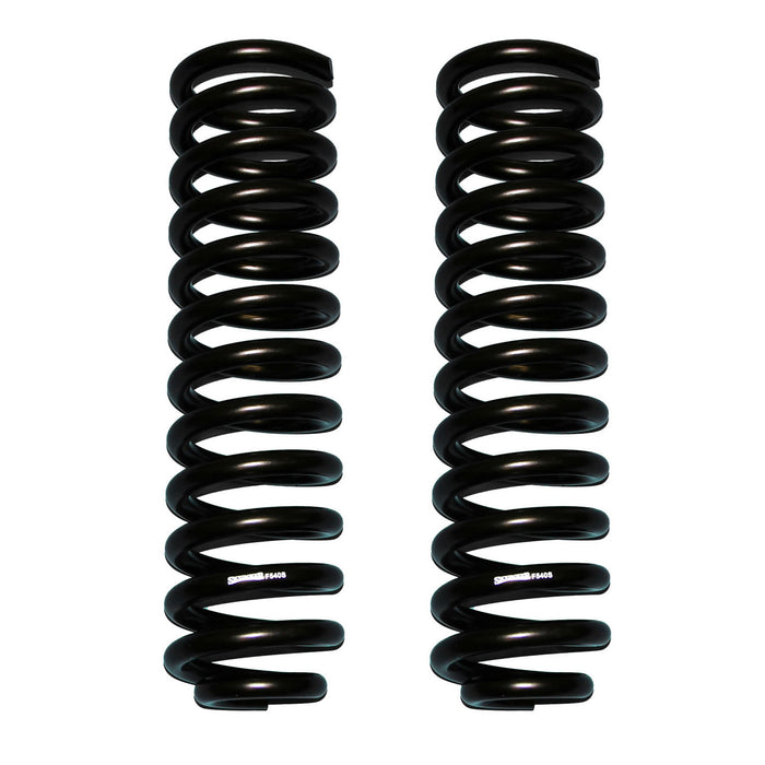 Skyjacker F540 Softride Coil Spring Set Of 2 Front w/4 Inch Lift Black 05-18 Ford F-350/F-250 Super Duty Skyjacker - Truck Part Superstore