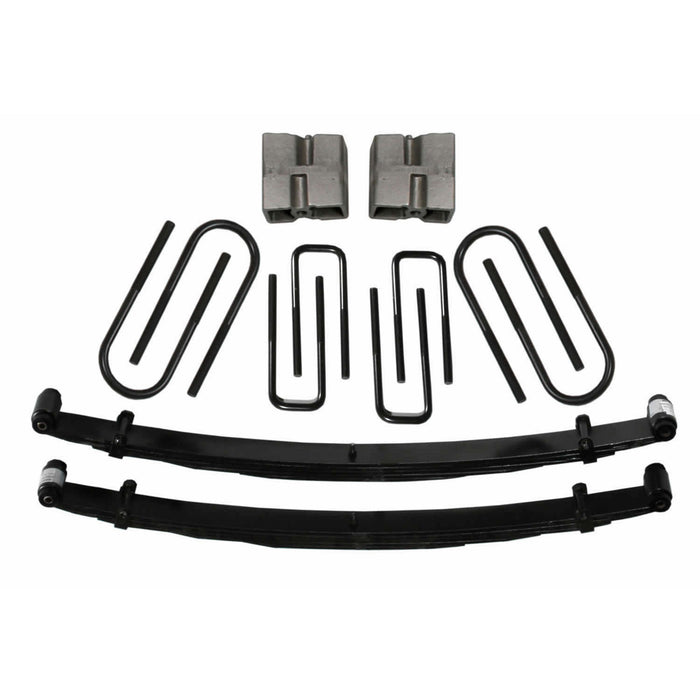 Skyjacker F749K Lift Kit 4 Inch Lift 77-79 Ford F-250 Includes Front Leaf Springs Front/Rear U Bolt Kits Spring Bushing Kit Rear Block Skyjacker - Truck Part Superstore