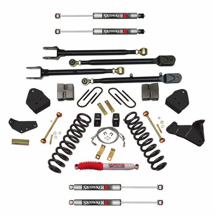 Skyjacker F86024KSH-M Suspension Lift Kit w/Shock M95 Performance Shocks 6 Inch Lift 08-10 Ford F-350 Super Duty Skyjacker - Truck Part Superstore