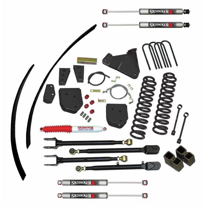 Skyjacker F8802K-M Suspension Lift Kit w/Shock M95 Performance Shocks 8.5 Inch Lift 4-Link Conversion 08-10 Ford F-250 Super Duty Skyjacker - Truck Part Superstore