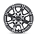 Fairway Alloys FA-119-M FA119 12X7 4X4.0 MACH G-BLK -40MM - Truck Part Superstore