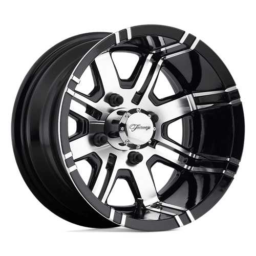 Fairway Alloys FA-119-M FA119 12X7 4X4.0 MACH G-BLK -40MM - Truck Part Superstore