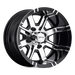 Fairway Alloys FA-119-M FA119 12X7 4X4.0 MACH G-BLK -40MM - Truck Part Superstore