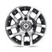 Fairway Alloys FA-121-M FA121 10X7 4X4.0 MACH G-BLK -25MM - Truck Part Superstore