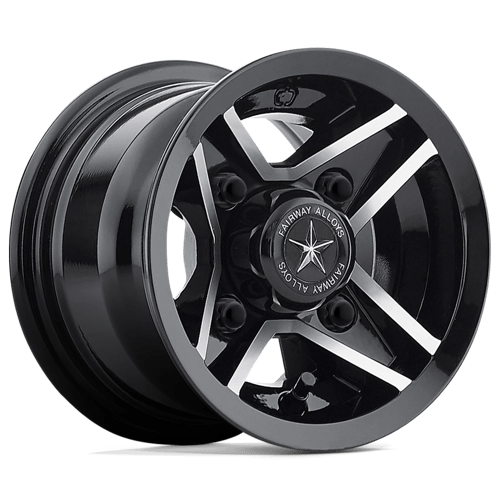 Fairway Alloys FA-127-M FA127 8X7 4X4.0 G-BLK MACH 00MM - Truck Part Superstore