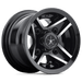 Fairway Alloys FA-127-M FA127 8X7 4X4.0 G-BLK MACH 00MM - Truck Part Superstore