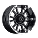 Fairway Alloys FA-134-M FA134 14X6.5 4X4.0 MACH M-BLK -20MM - Truck Part Superstore