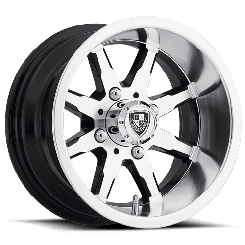 Fairway Alloys FA-142-M FA142 12X6 4X4.0 MACH G-BLK -30MM - Truck Part Superstore