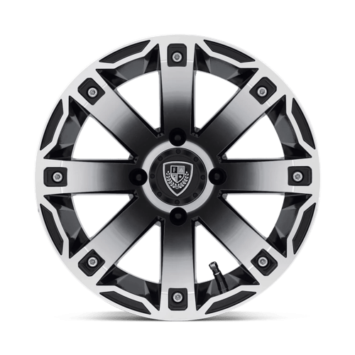 Fairway Alloys FA-143-M FA143 12X7 4X4.0 MACH G-BLK -47MM - Truck Part Superstore