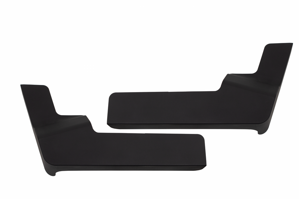 Fishbone Offroad FB13138 Jeep JL Quarter Panel Chip Guards For 18-Pres Wrangler JL 2/4 Door Black Fishbone Offroad - Truck Part Superstore