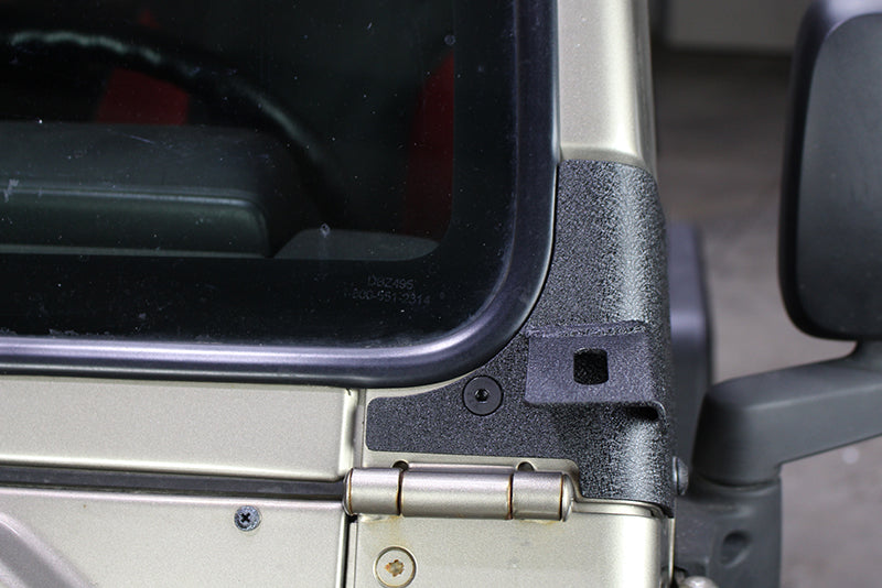 Fishbone Offroad FB21031 Jeep TJ Windshield Light Bracket 97-06 Wrangler TJ Fishbone Offroad - Truck Part Superstore