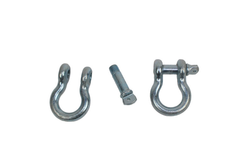 Fishbone Offroad FB21037 D Ring 3/4 Inch Zinc 2 Piece Set Fishbone Offroad - Truck Part Superstore