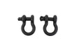 Fishbone Offroad FB21039 D Ring 3/4 Inch Gloss Black 2 Piece Set Fishbone Offroad - Truck Part Superstore