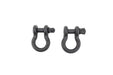 Fishbone Offroad FB21039 D Ring 3/4 Inch Gloss Black 2 Piece Set Fishbone Offroad - Truck Part Superstore